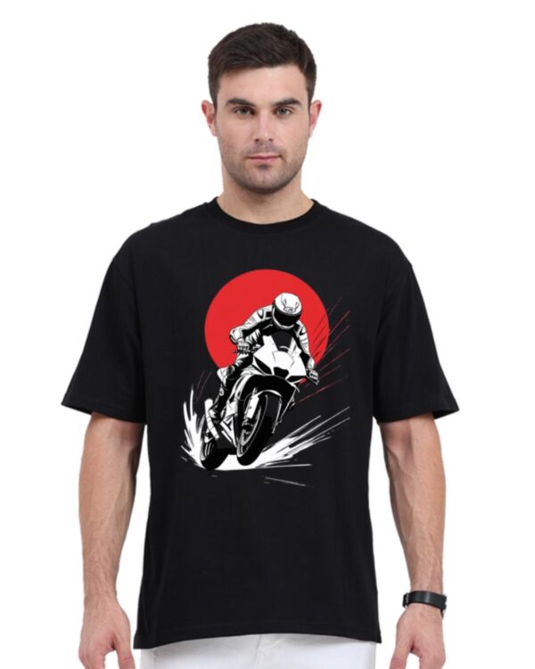 Ride Fast B Ride Fast Oversized T-shirt