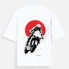 Ride Fast White Ride Fast Oversized T-shirt